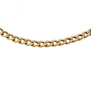 9ct gold 6.5g 19 inch hollow curb Chain